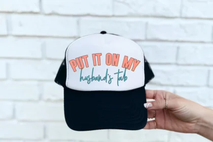 put it on my husbands tab hat​