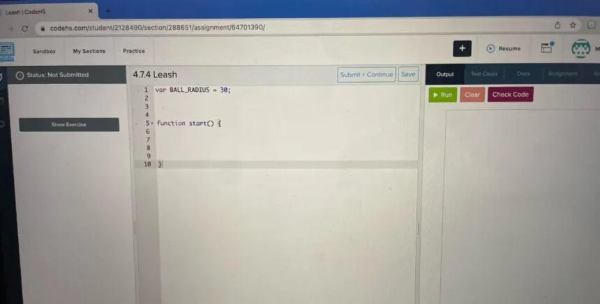 9.7.4 Leash CodeHS Answers: Step-by-Step Solutions and Tips
