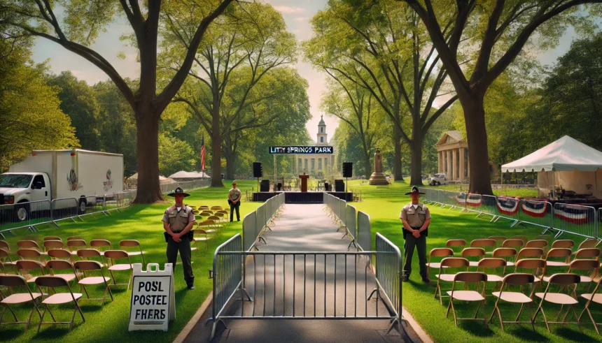 lititz springs park events restrictions