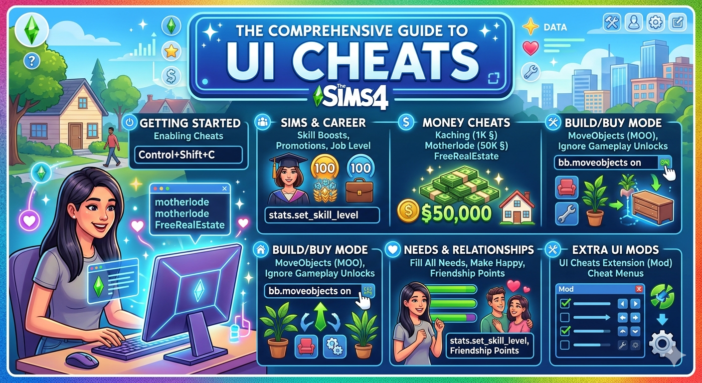 The Comprehensive Guide to ui cheats sims 4