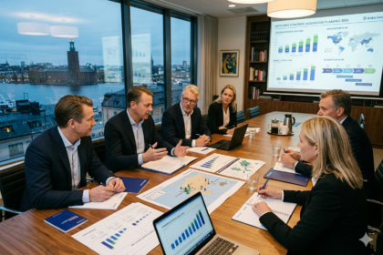 Create an image with 640×427 dimensions based on the topic: [melker schörling ab / anticimex förvärvsstrategi]. The scene should be visually clear, high quality, and aesthetically pleasing, with realistic lighting and detailed elements. Do not include any text in the image.