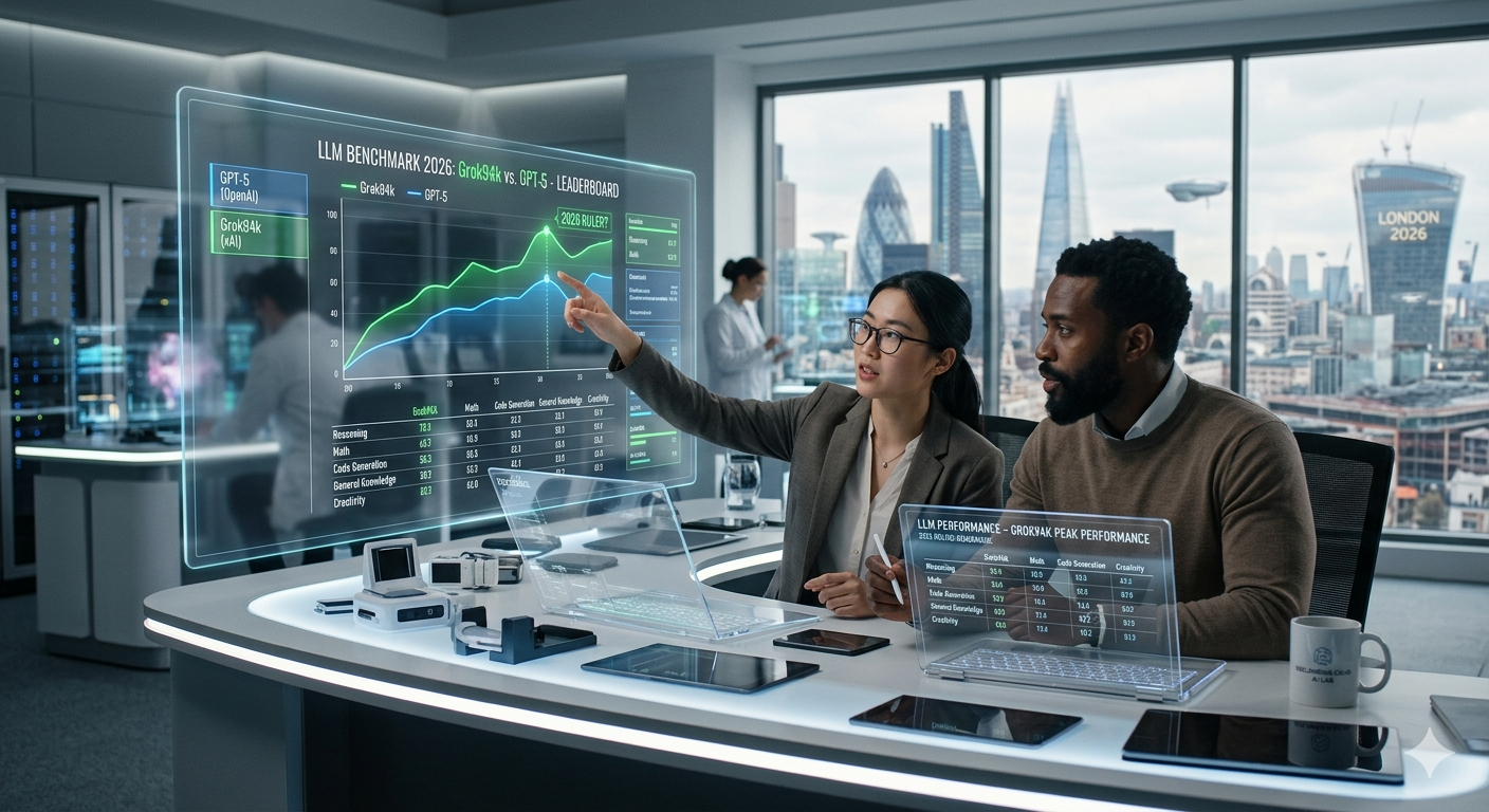 Grok94k vs. GPT-5: Which LLM Rules the 2026 Benchmark Tests