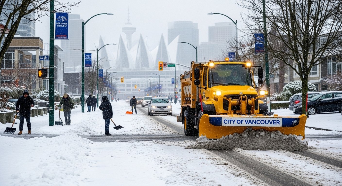 Snow Removal Vancouver: Why a Small Snowfall Can Change the Whole Day