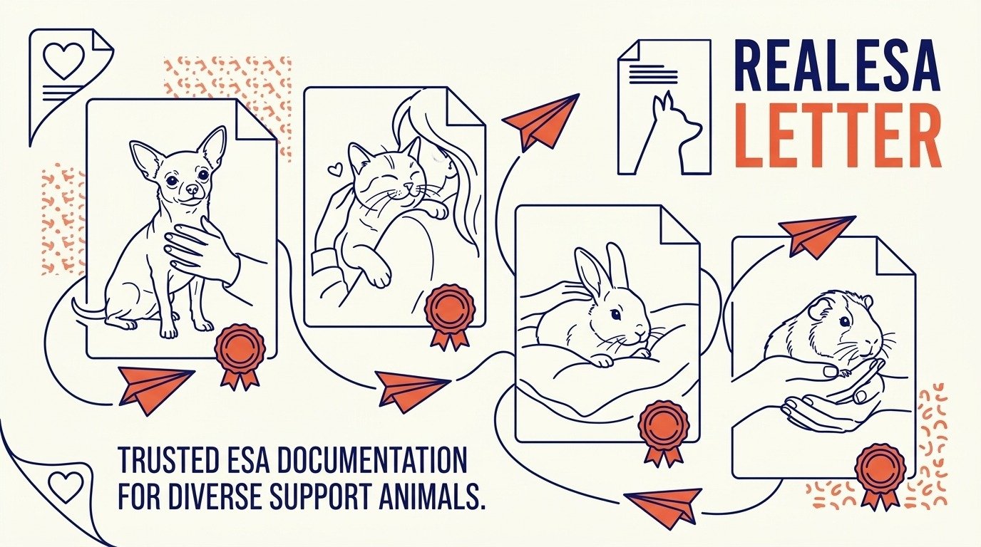 Best Emotional Support Animal Letter Website 2026 - RealESAletter.com Reviewed