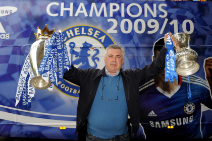 Carlo Ancelotti's career in the English Premier League