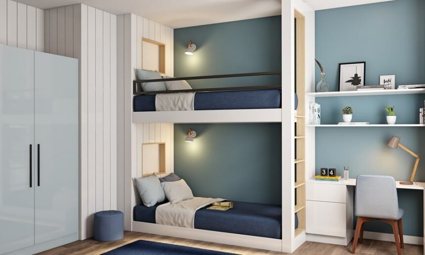 Space-Efficient Bunk Beds for Kids: Maximize Bedroom Space with Style