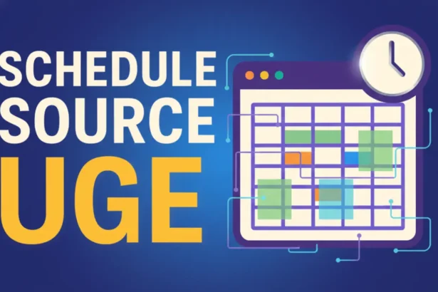 Schedule Source UGE: The Ultimate Guide to Smarter Scheduling and Workforce Efficiency
