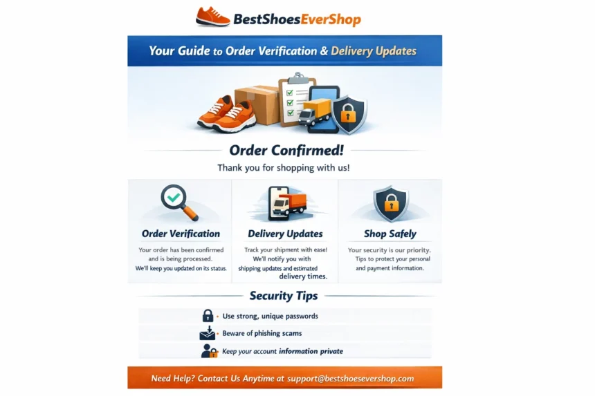 bestshoesevershop order confirmation