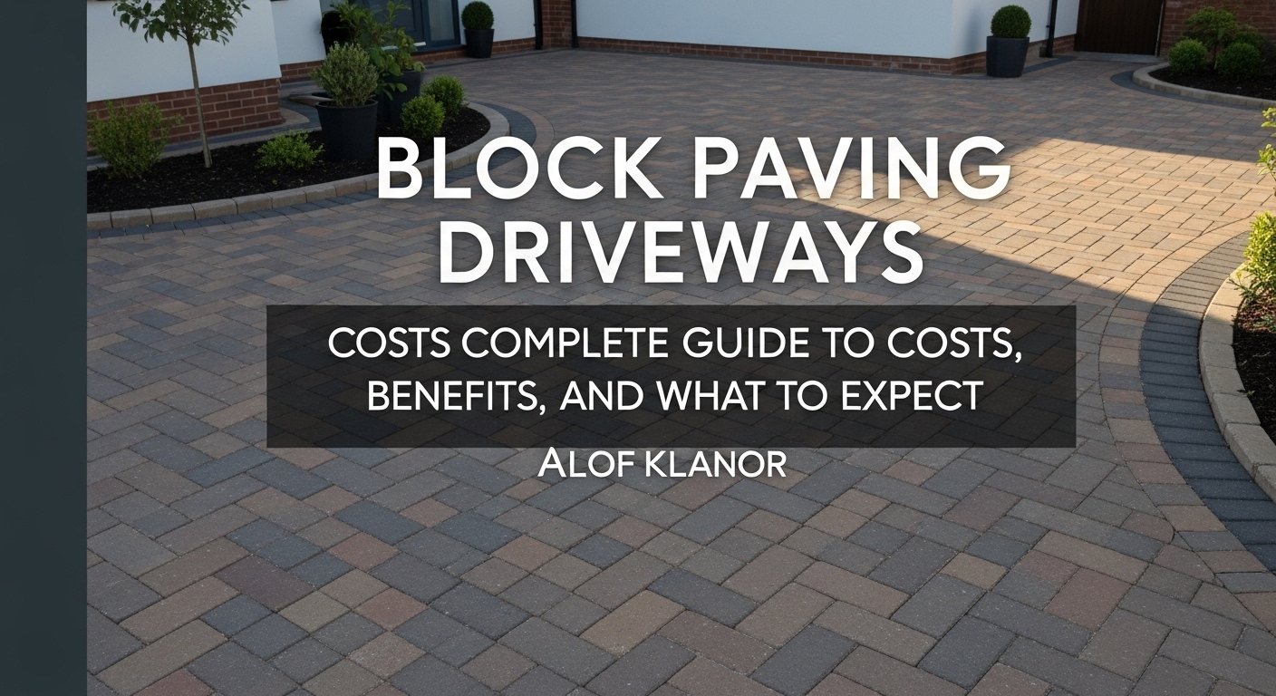 Block Paving Driveways: The Complete Guide to Costs, Benefits, and What to Expect