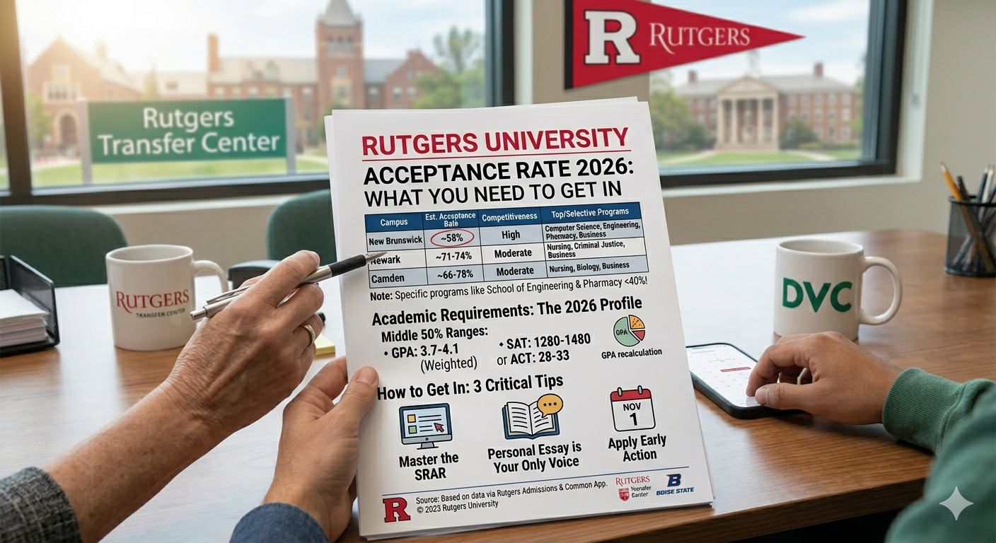 Rutgers University Acceptance Rate 2026: What You Need to Get In