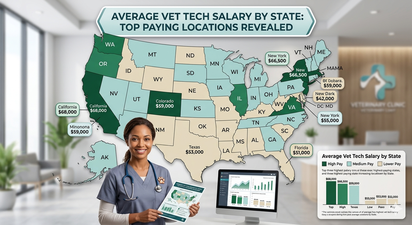 Average Vet Tech Salary by State: Top Paying Locations Revealed