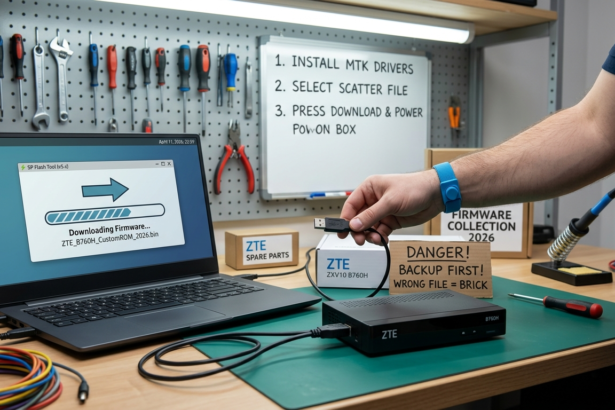 Firmware ZTE B760H Download: Latest Official & Custom ROMs 2026