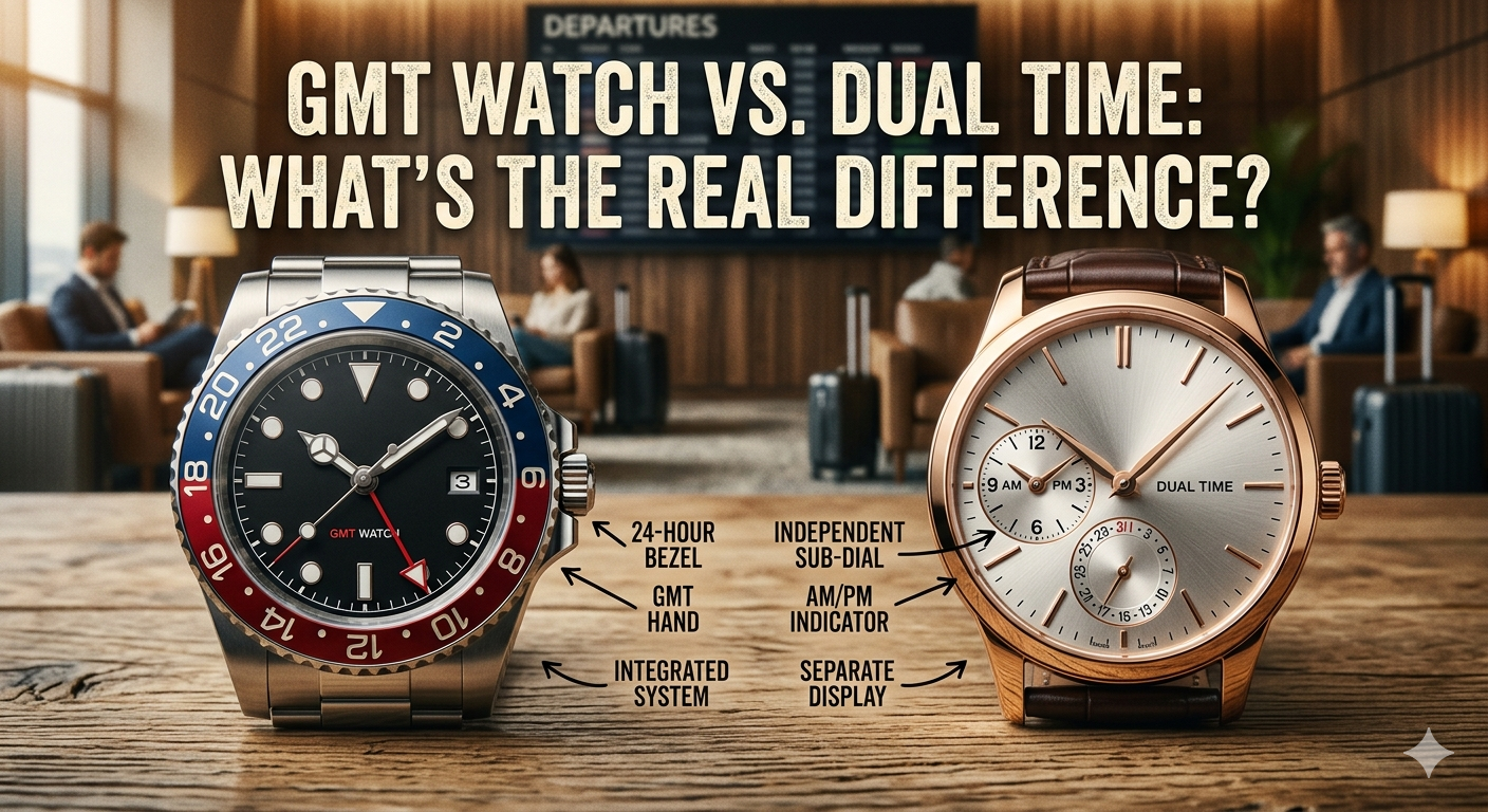 GMT Watch vs. Dual Time: What’s the Real Difference?