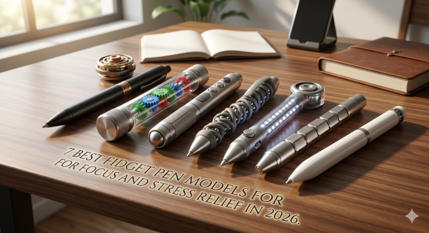 7 Best Fidget Pen Models for Focus and Stress Relief in 2026
