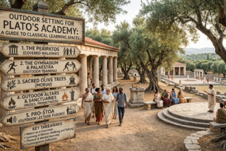 Outdoor Setting for Plato's Academy: A Guide to Classical Learning Spaces