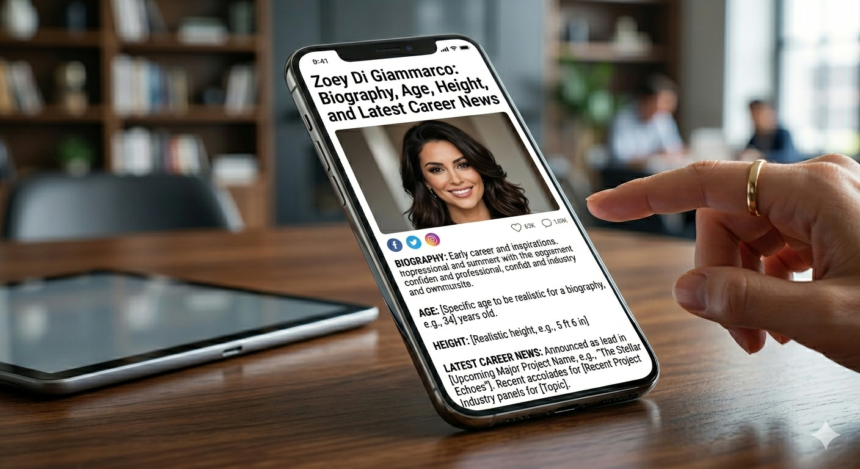 Zoey Di Giammarco: Biography, Age, Height, and Latest Career News