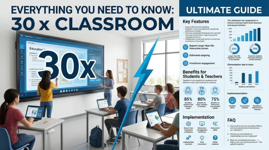 Everything You Need to Know 30x Classroom
