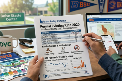 Shoshone County Formal Eviction Rate 2020 Idaho Policy Institute: Complete Report