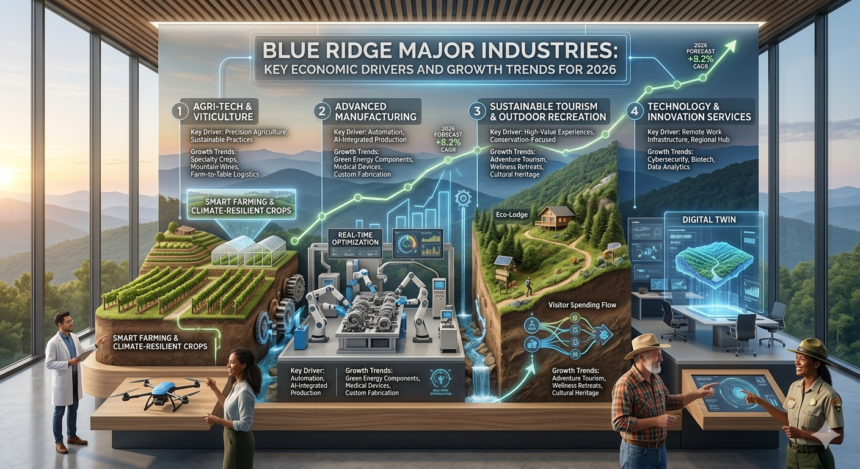 Blue Ridge Major Industries: Key Economic Drivers and Growth Trends for 2026