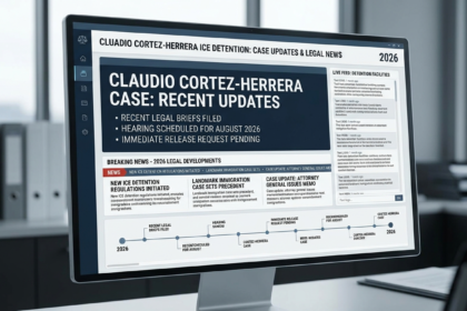 Claudio Cortez-Herrera ICE Detention: Case Updates and Legal News 2026