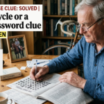 Like a bicycle or a horse crossword clue