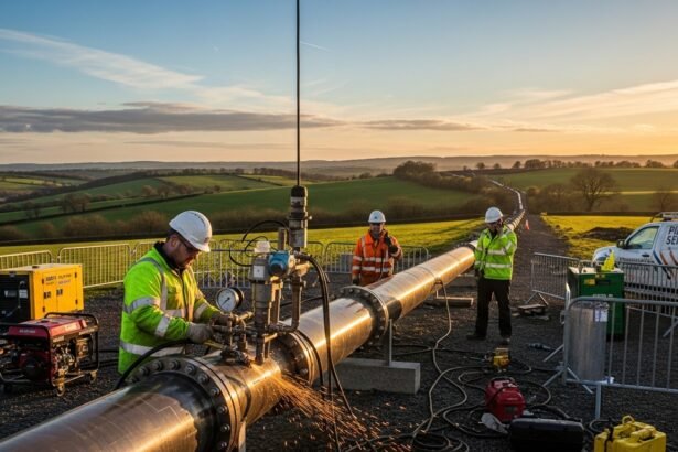 How Hot Tapping Keeps the UK's Pipelines Running Without Disruption