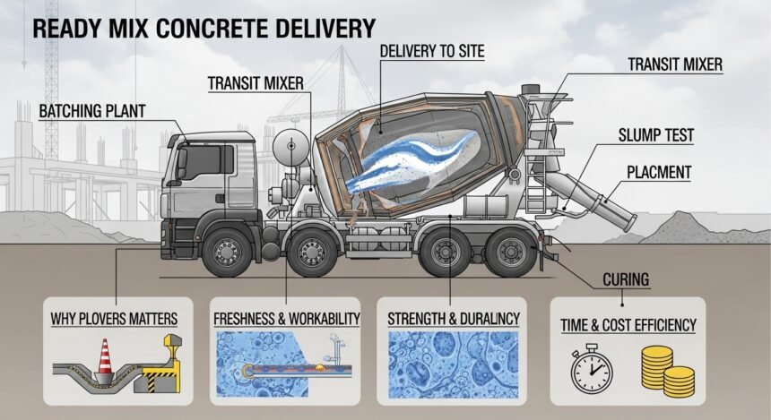 How Ready Mix Concrete Is Delivered and Why It Matters for Your Project