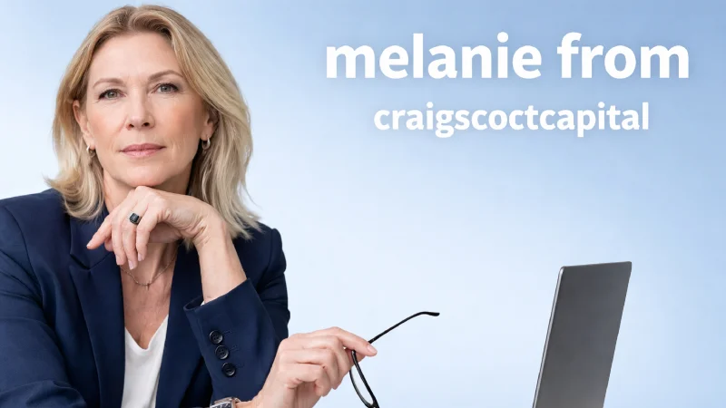 Melanie at CraigScottCapital Explained | Full Guide