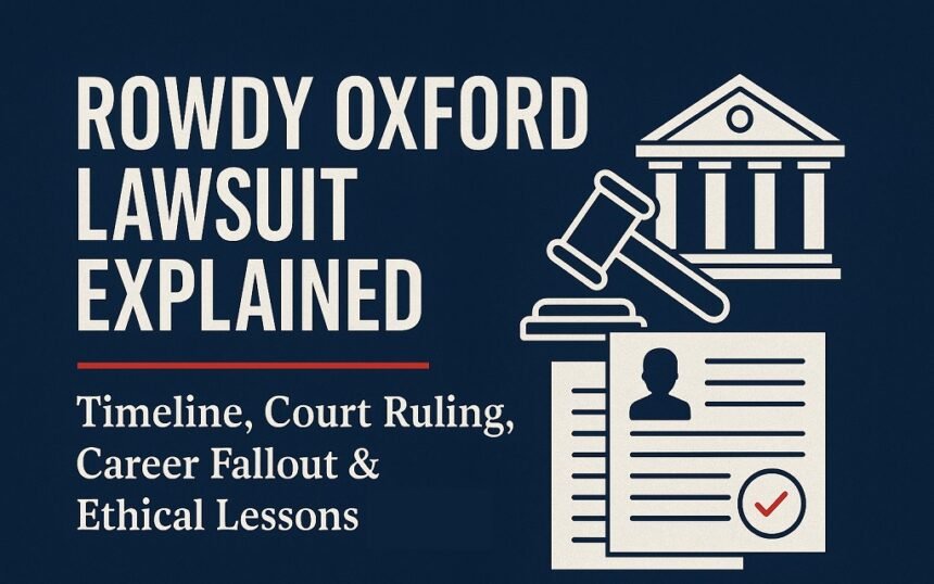 Rowdy Oxford Lawsuit: Timeline, Allegations, Court Ruling, and Industry Fallout