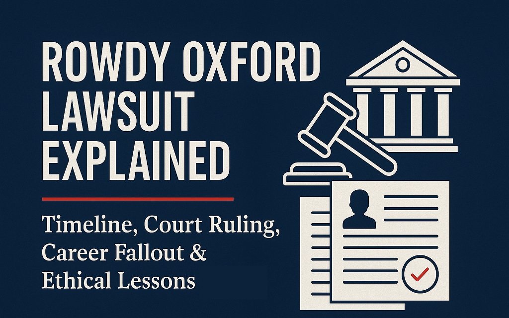 Rowdy Oxford Lawsuit: Timeline, Allegations, Court Ruling, and Industry Fallout