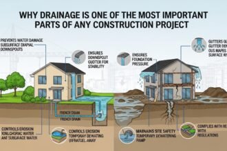 Why Drainage Is One of the Most Important Parts of Any Construction Project