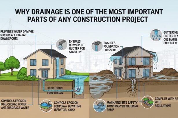 Why Drainage Is One of the Most Important Parts of Any Construction Project