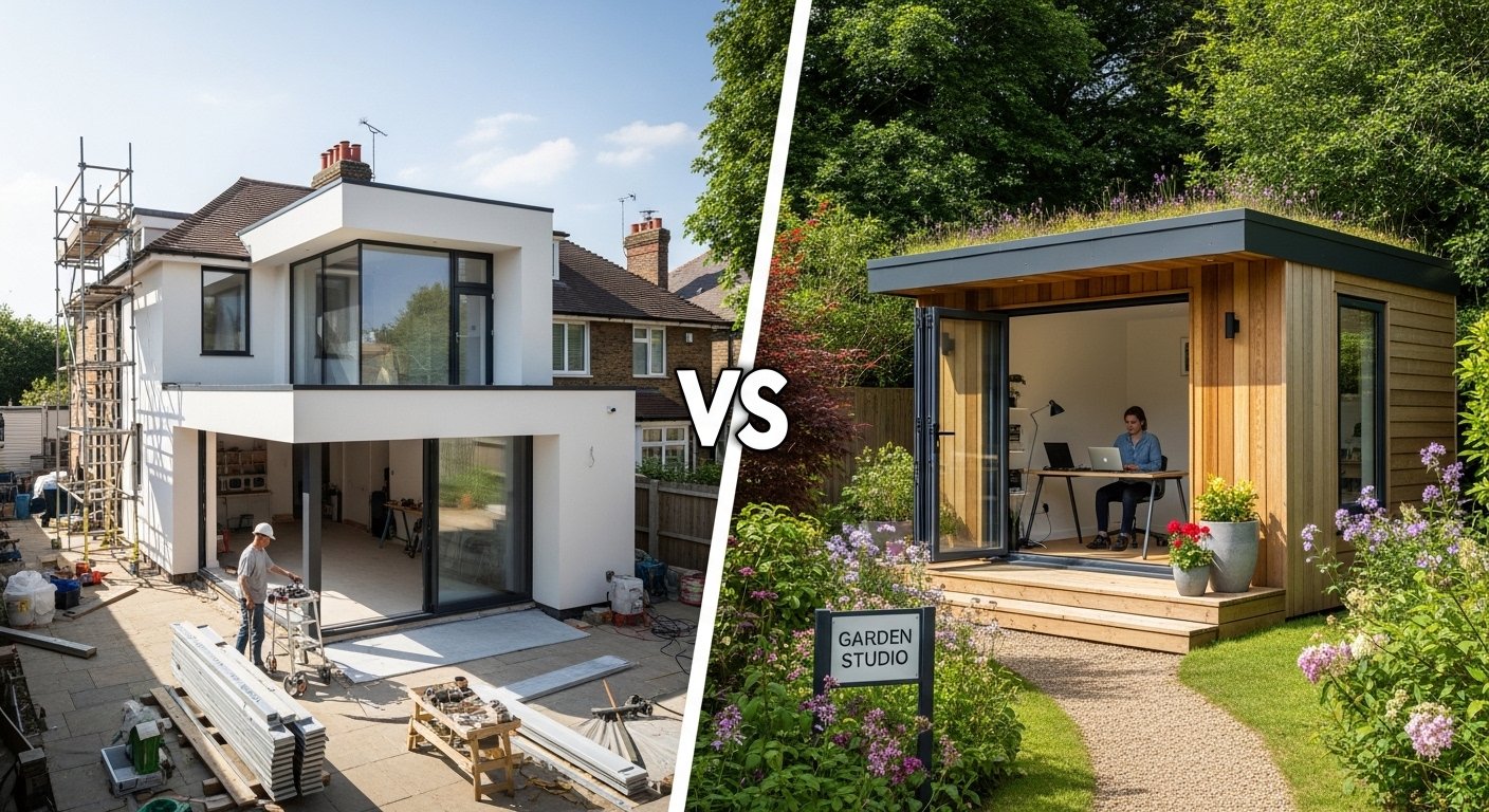 Why Garden Studios Are the Smarter Alternative to a Home Extension