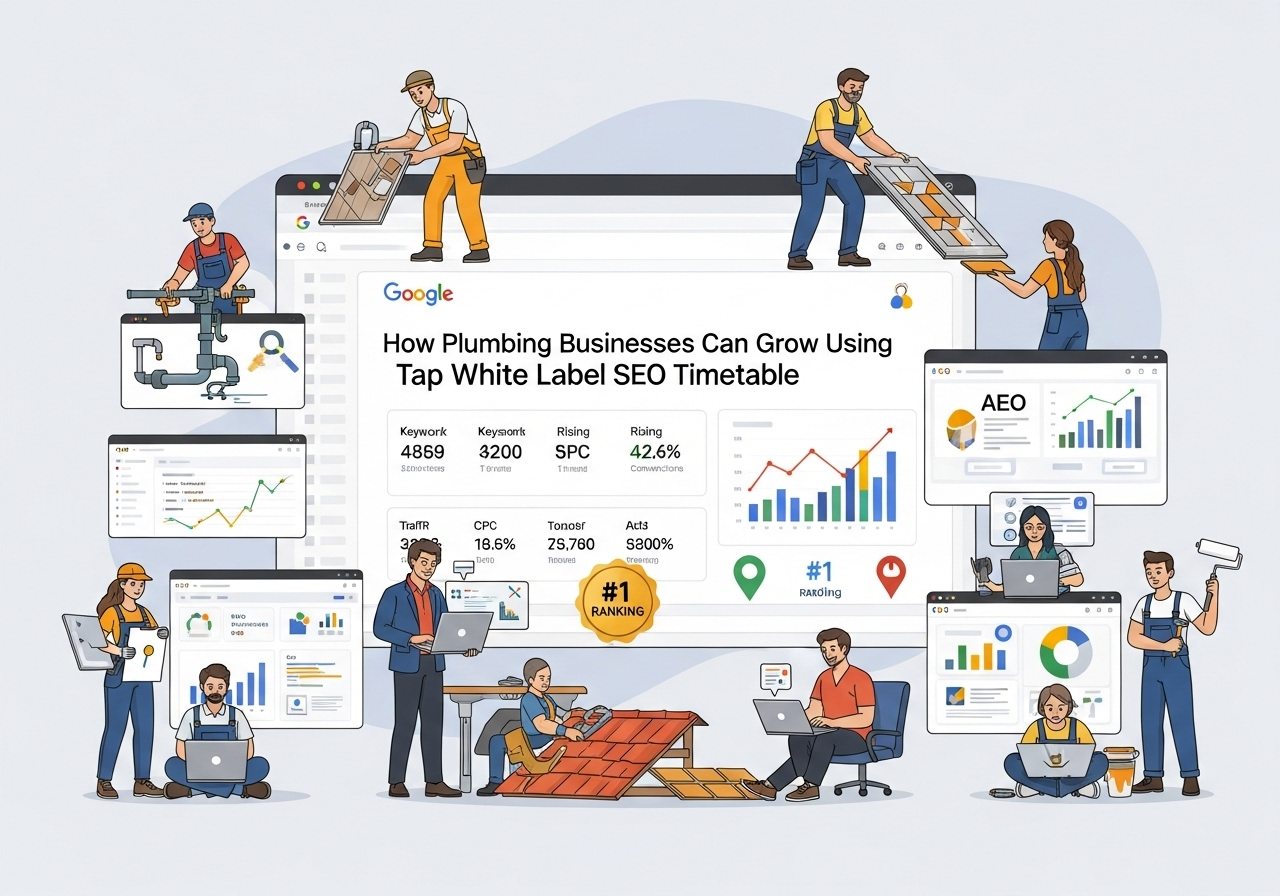 How Plumbing Businesses Can Grow Using Tap White Label SEO Timetable