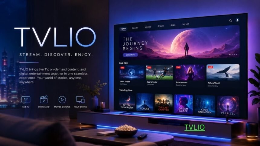 Tvlio Smart Streaming Platform for Entertainment, Media and Digital Viewing