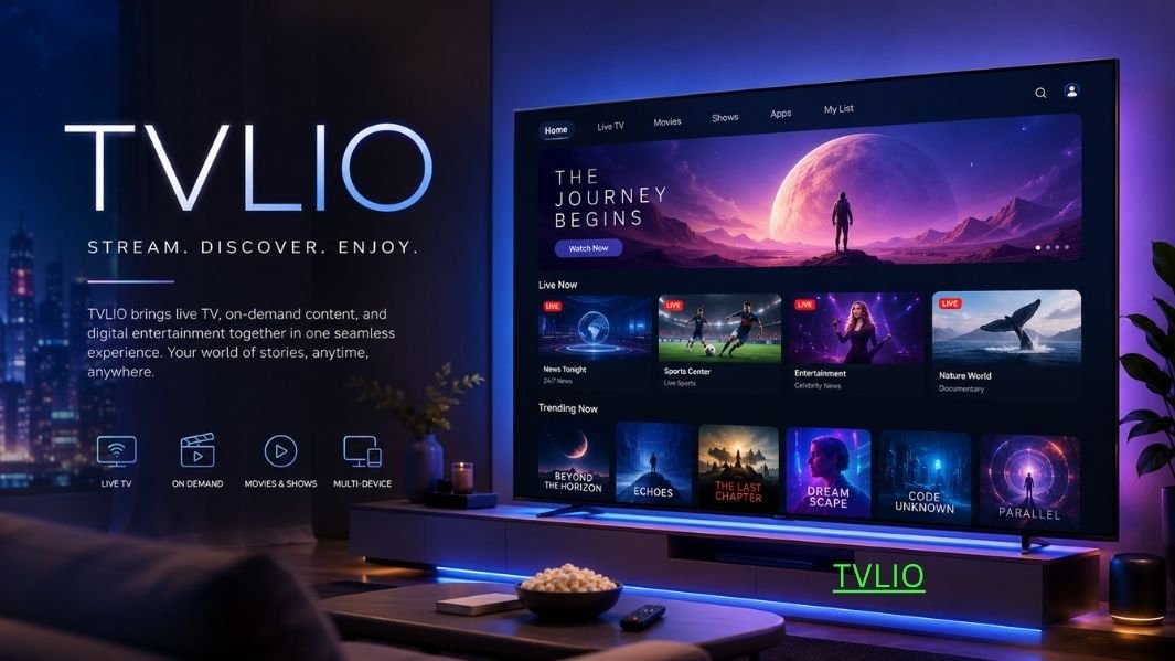 Tvlio Smart Streaming Platform for Entertainment, Media and Digital Viewing