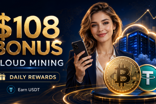 Register now and receive a $108 reward! Digital gold is booming again: cloud mining is the latest trend, allowing you to earn USDT without any investment.