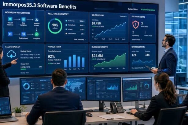 Benefits of Immorpos35.3 Software for Businesses