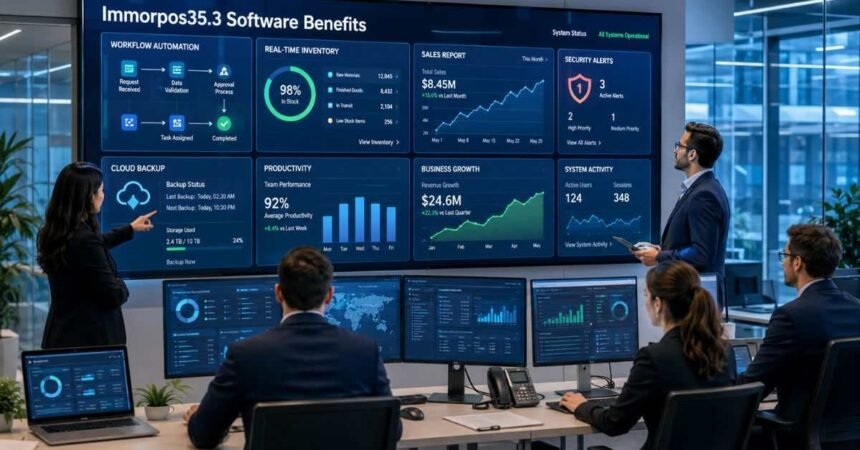 Benefits of Immorpos35.3 Software for Businesses