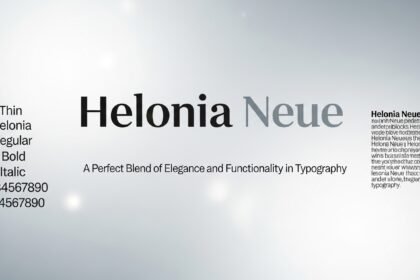 Helonia Neue: A Perfect Blend of Elegance and Functionality in Typography