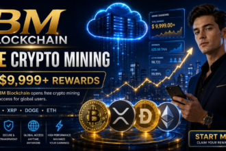 BM Blockchain consente alle persone di tutto il mondo di fare cloud mining di criptovalute gratuitamente. Potresti persino guadagnare 9.999 dollari o più al giorno.