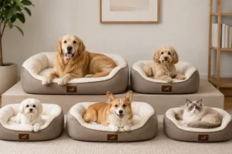 Otis & Claude Hi-Tech Cashmere Pet Bed