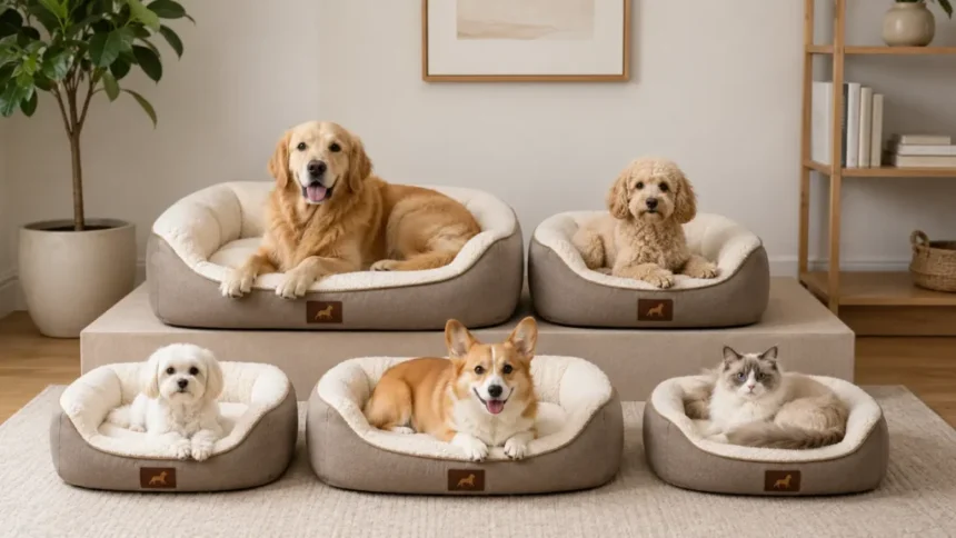 Otis & Claude Hi-Tech Cashmere Pet Bed