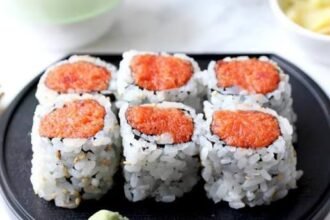 spicy tuna roll nutritional information