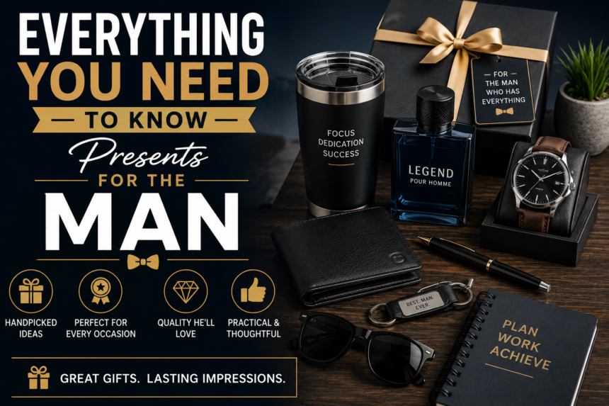 Everything You Need to Know Presents for the Man