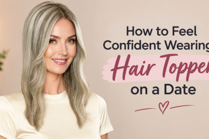 How to Feel Confident Wearing a Hair Topper on a Date