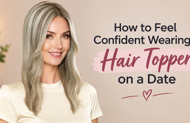 How to Feel Confident Wearing a Hair Topper on a Date