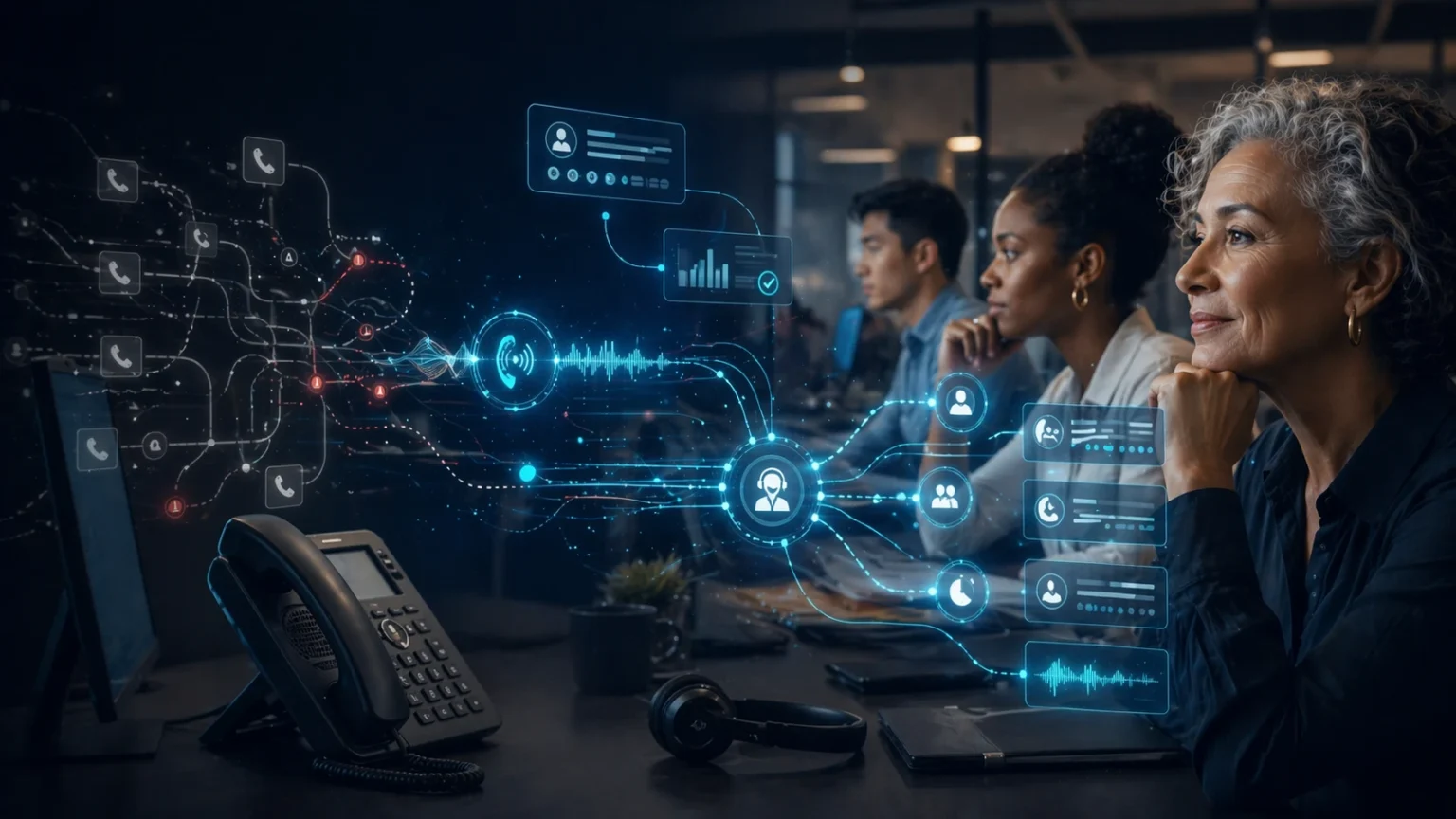 Transforming Call Center Operations Through Browser Telephony and AI Image Detection