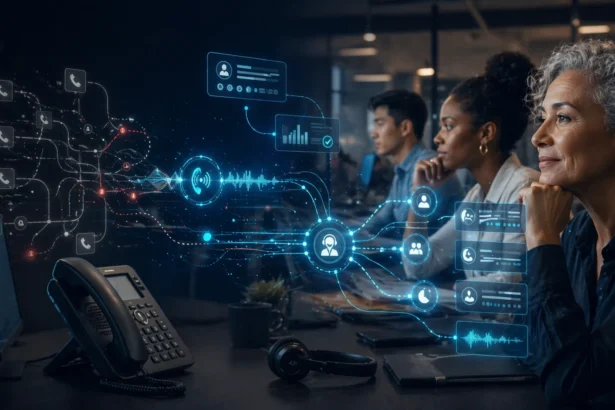 Transforming Call Center Operations Through Browser Telephony and AI Image Detection